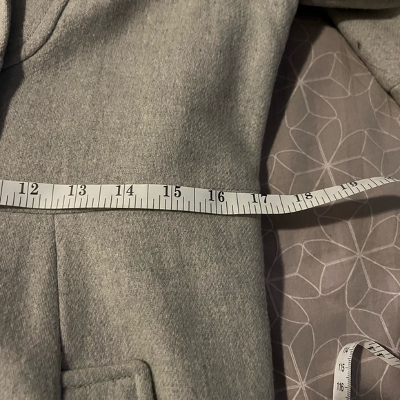 Beautiful grey wool vintage coat - Picture 10 of 12